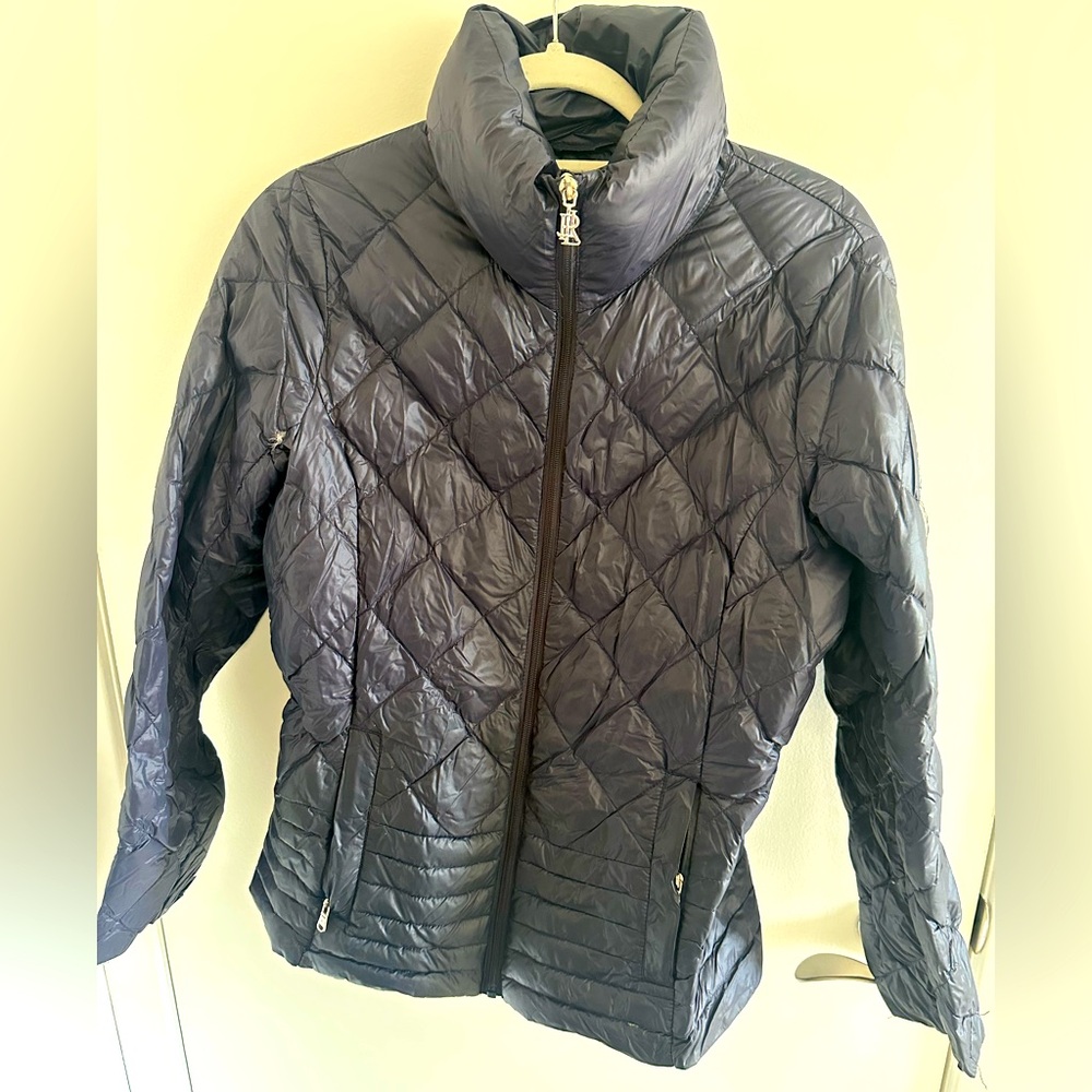 Ralph Lauren Women's Quilted Puffer Jacket - Slate Blue